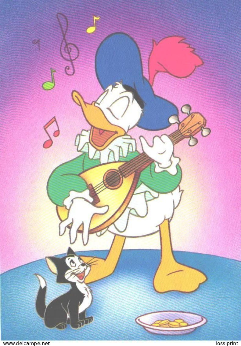 Disney, Duck Playing Mandoline, 1998 - Other & Unclassified