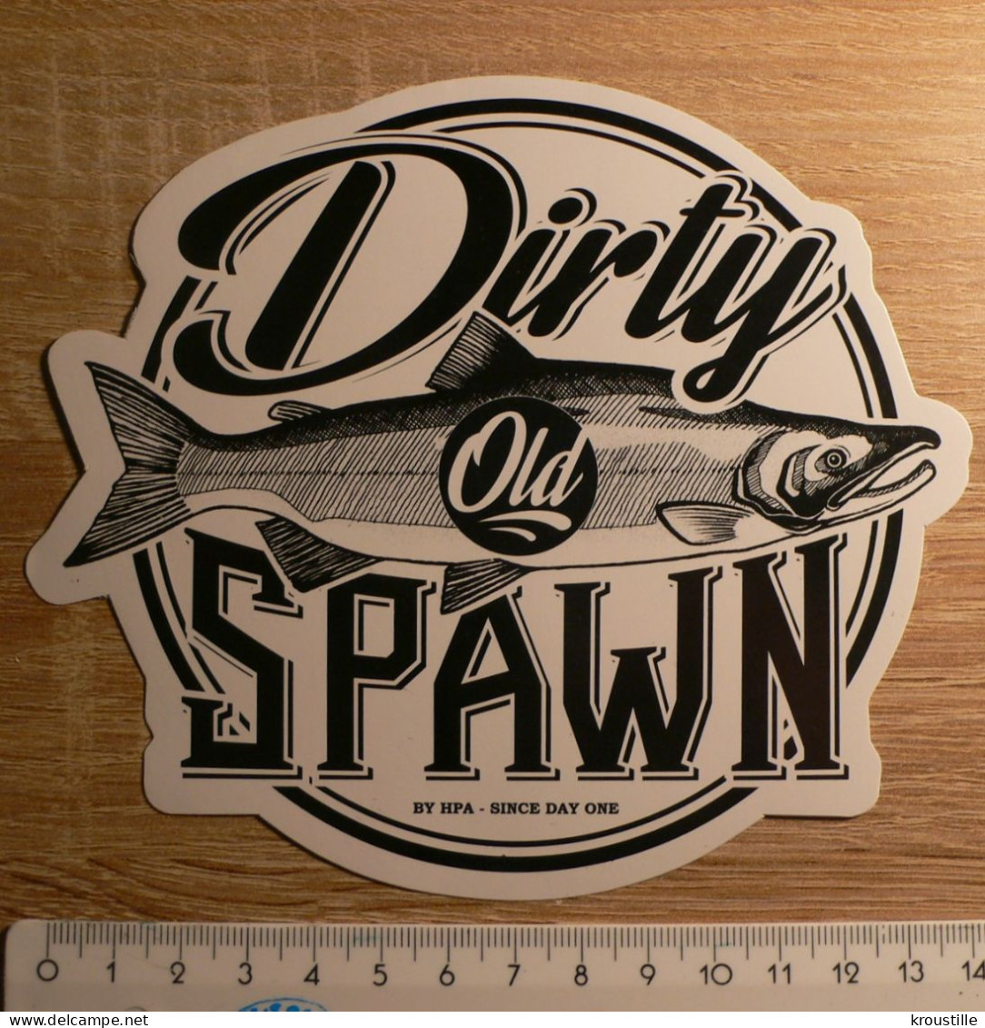 THEME PECHE : AUTOCOLLANT DIRTY SPAWN - Autocollants