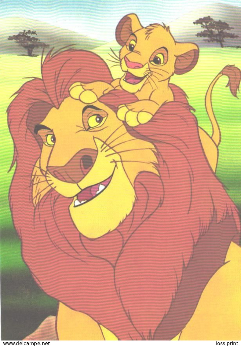 Disney, Lion King And Lion Cub, 1998 - Sonstige & Ohne Zuordnung
