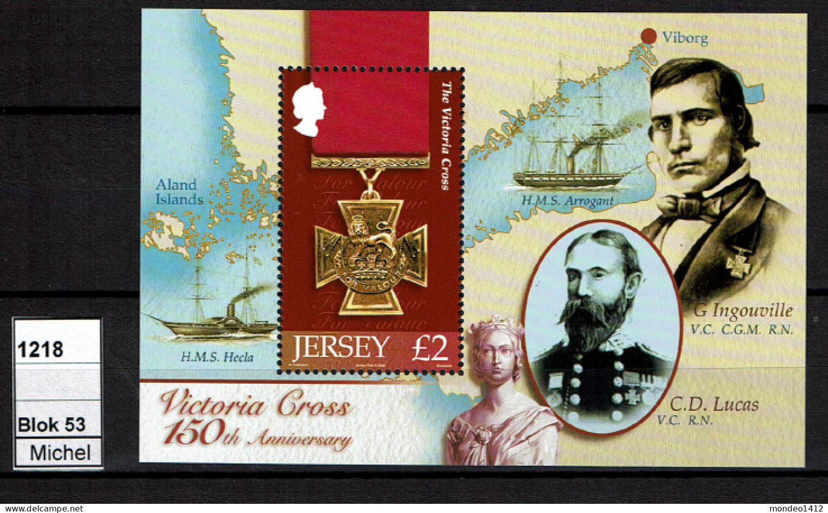 Jersey - 2006 - MNH - The 150th Anniversary Of The Victoria Cross - Jersey