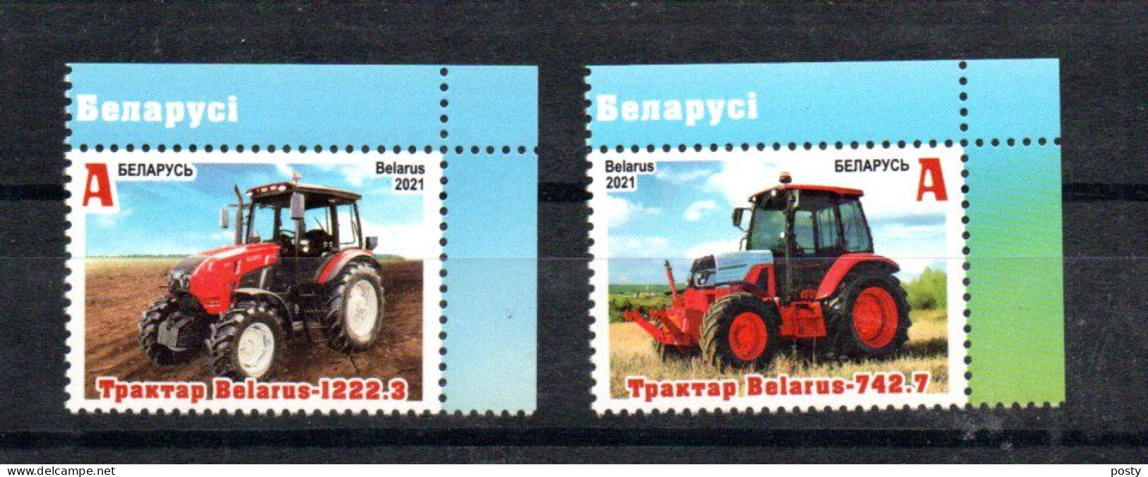 BELARUS - 2021 - AGRICULTURE - TRACTORS - TRACTEURS - - Wit-Rusland