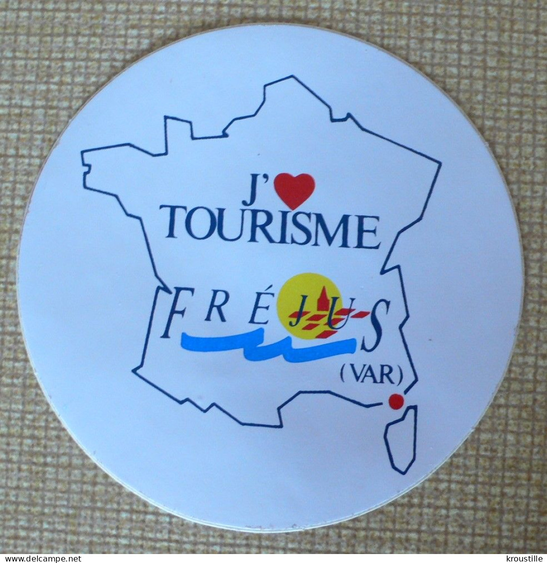 AUTOCOLLANT FREJUS TOURISME - REGIONALISME - Stickers