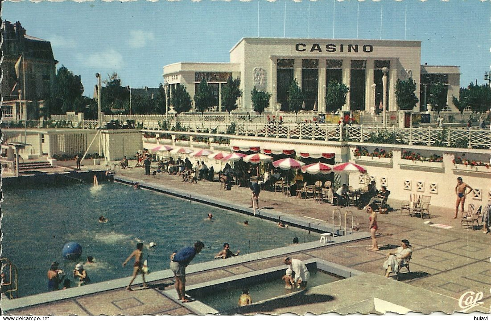 85  LES SABLES D' OLONNE - LA PISCINE ET LE CASINO (ref 7272) - Sables D'Olonne