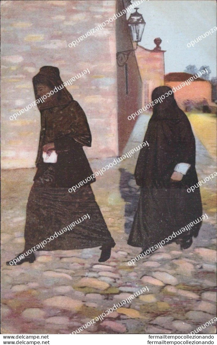 Cm601 Cartolina Cpa Le Signore Di Valona Albania - Autres & Non Classés