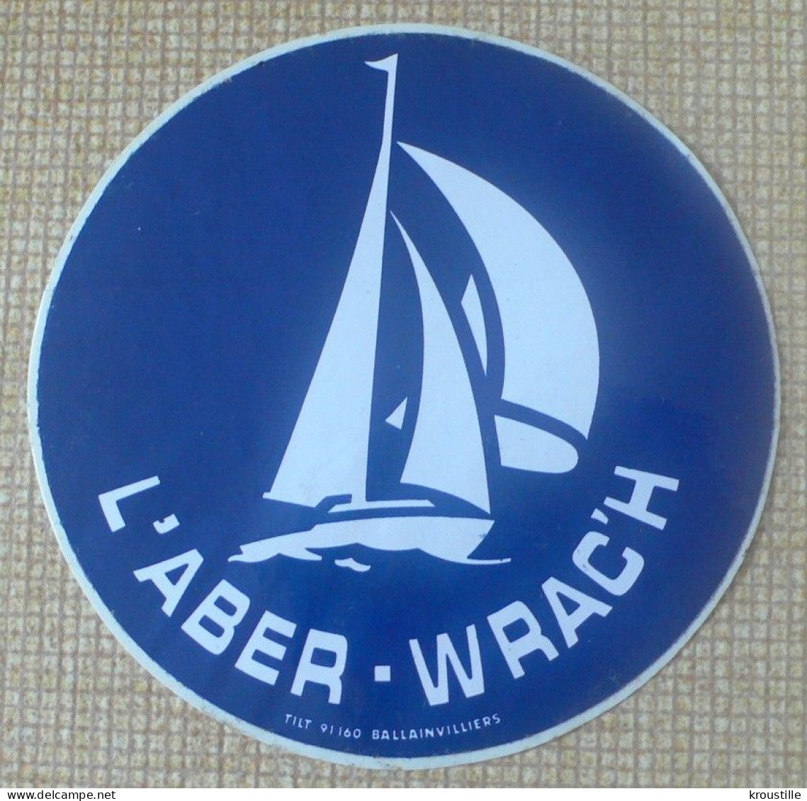 THEME BATEAU : AUTOCOLLANT L'ABER-WRAC'H - Stickers