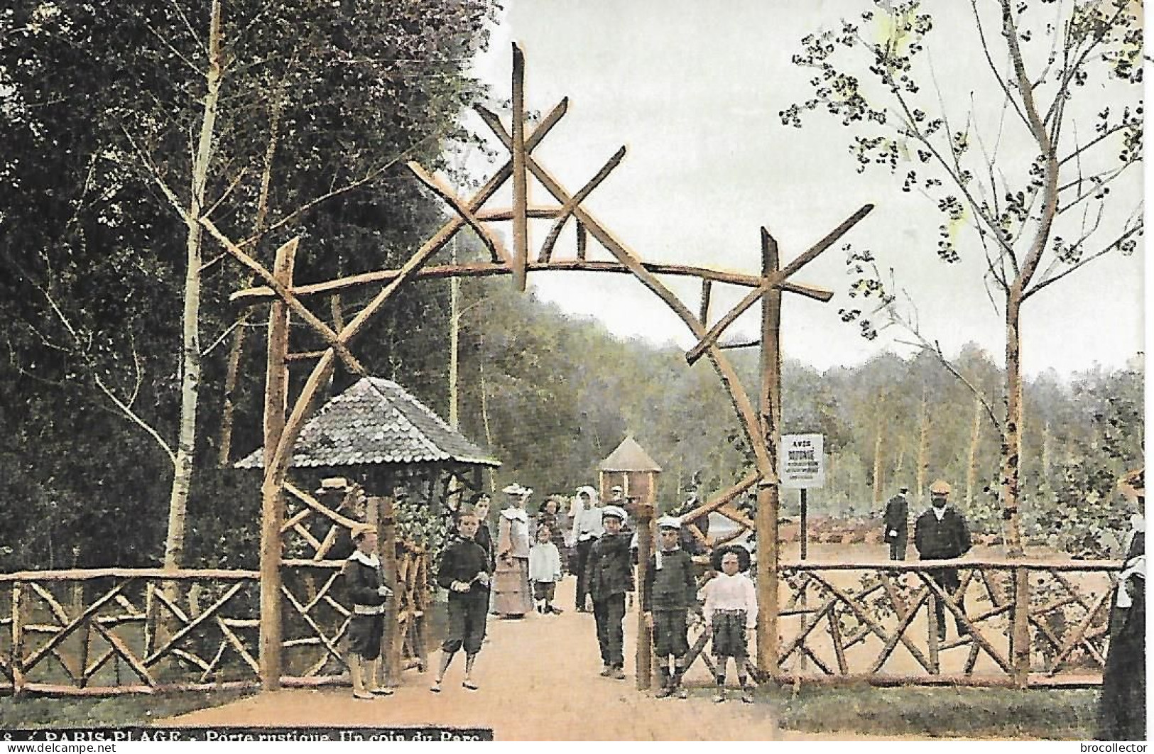 PARIS PLAGE ( 62 ) - Un Coin Du Parc - Le Touquet