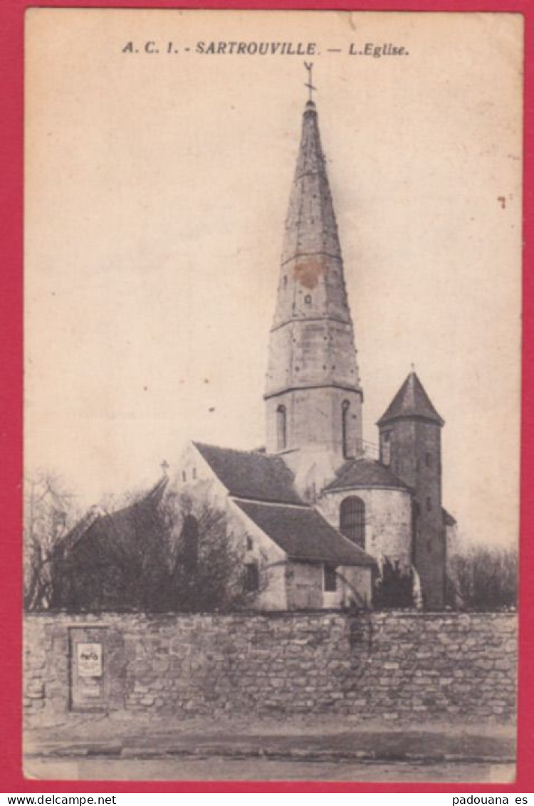 AC854 78 YVELINES SARTROUVLLE  EGLISE  - - Sartrouville