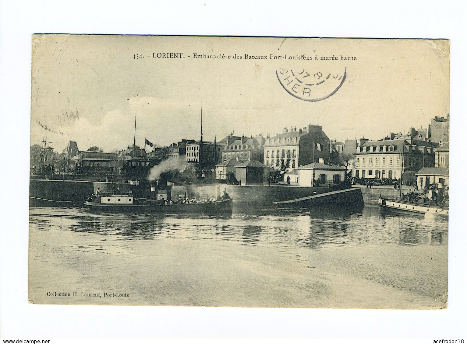 LORIENT - Embarcadère Des Bateaux Port-Louisiens à Marée Haute - Lorient