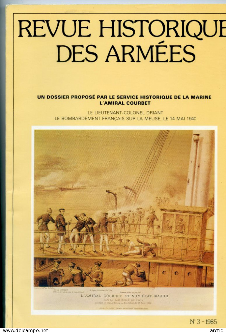 Revue Historique Des Armées    N° 3 1985 - Geschichte