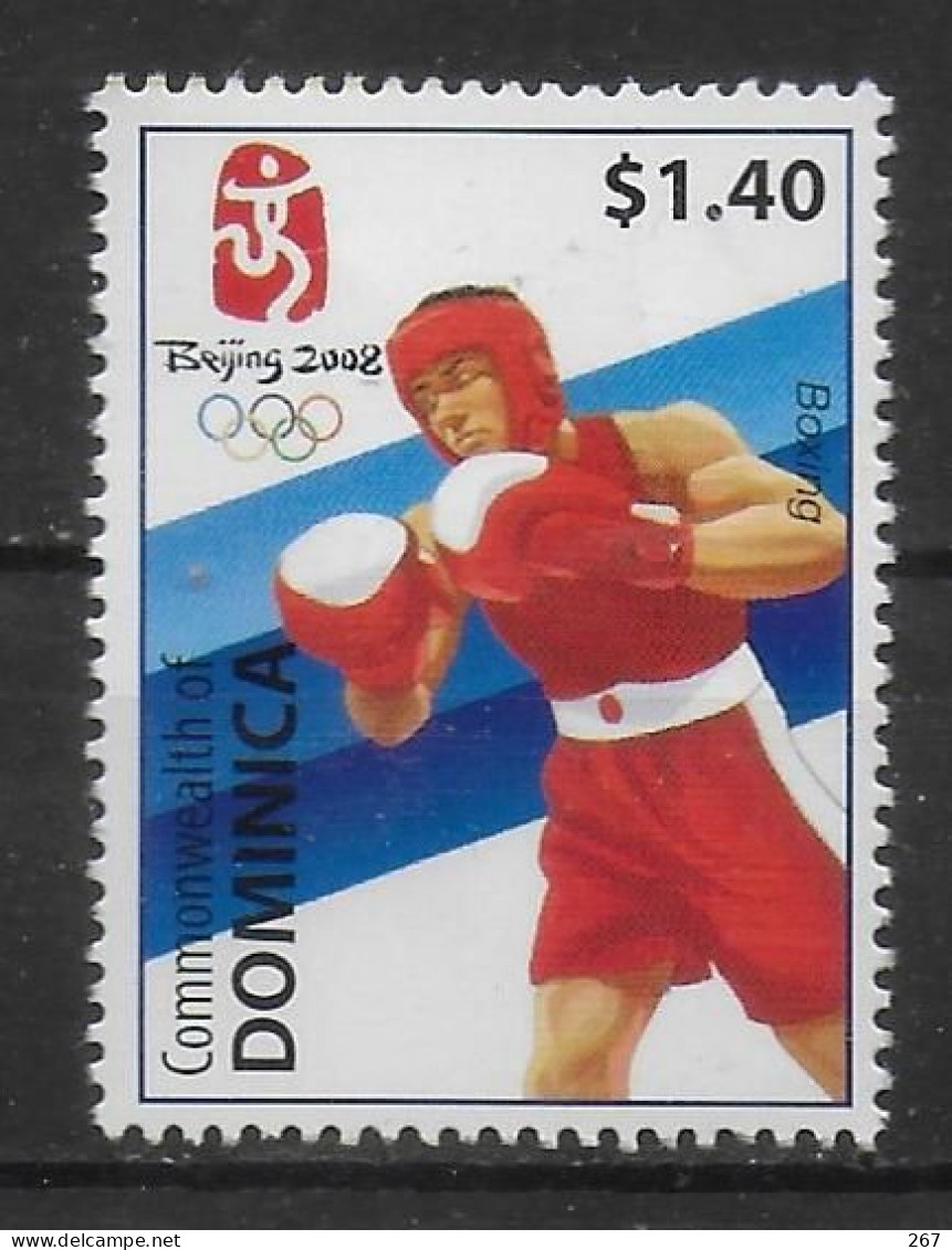 DOMINIQUE  N°  * *   Jo 2008   Boxe - Boxing