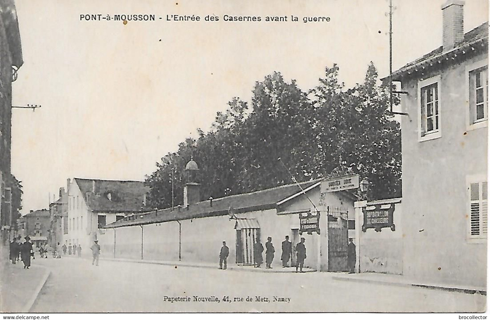 PONT à MOUSSON ( 54 ) -  Entrée Des Casernes - Barracks