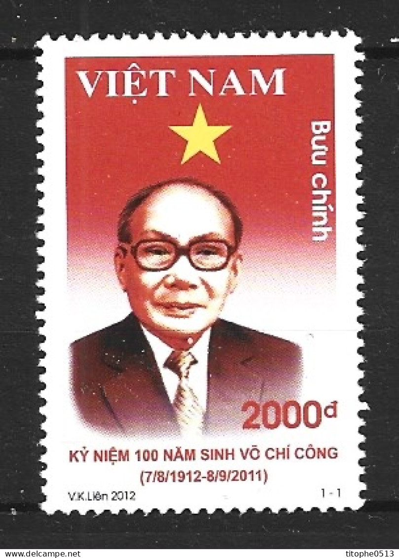 VIET NAM. N°2426 De 2012. Personnalité Politique. - Viêt-Nam