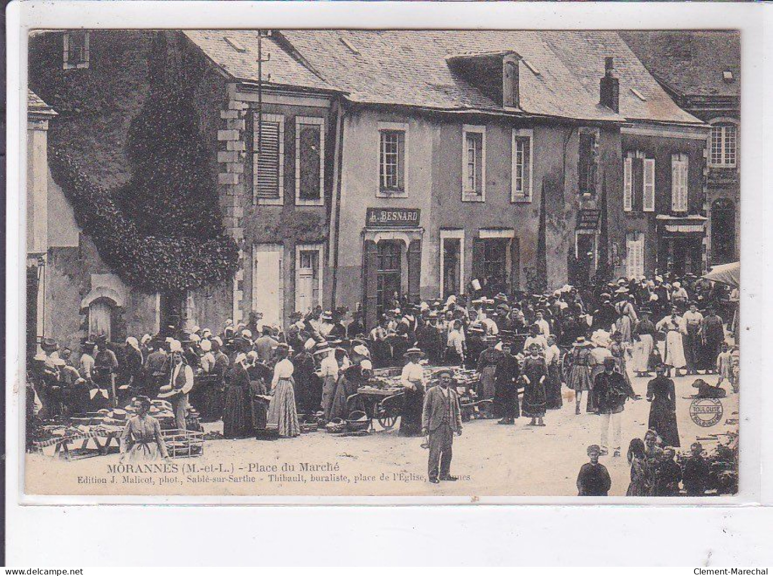 MORANNES: Place Du Marché - Très Bon état - Other & Unclassified