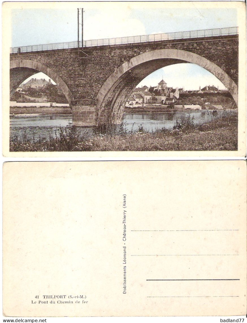 77 - TRILPORT - Le Pont Du Chemin De Fer - Altri & Non Classificati