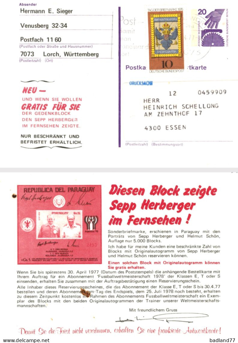 Deutsche Bundespost - Postkarte - - Other & Unclassified