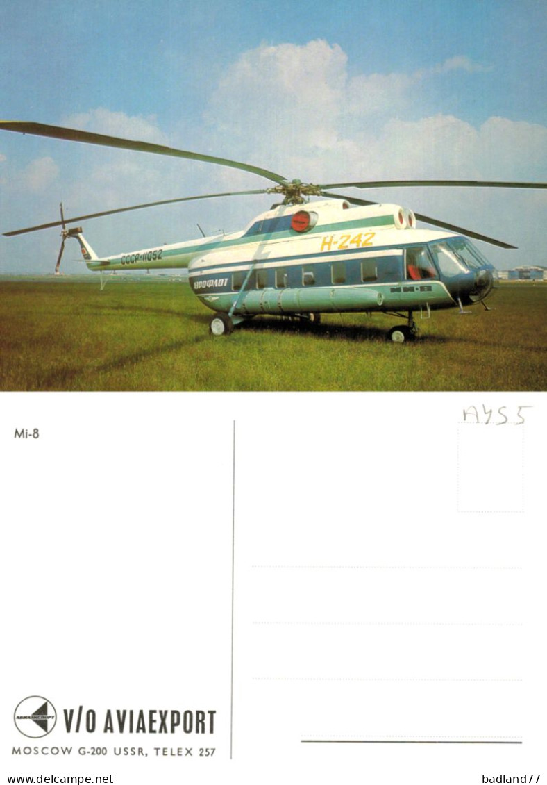 HELICOPTERE - Mil  MI-8 - Aeroflot - Helicopters