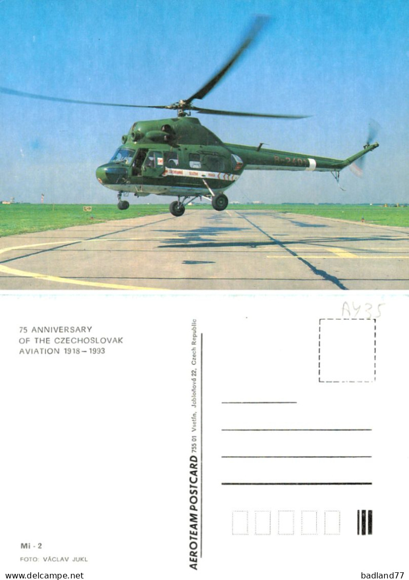 HELICOPTERE - Mil MI-2 - 75 Anniversary Of The Czechoslovak Aviation - Helicopters