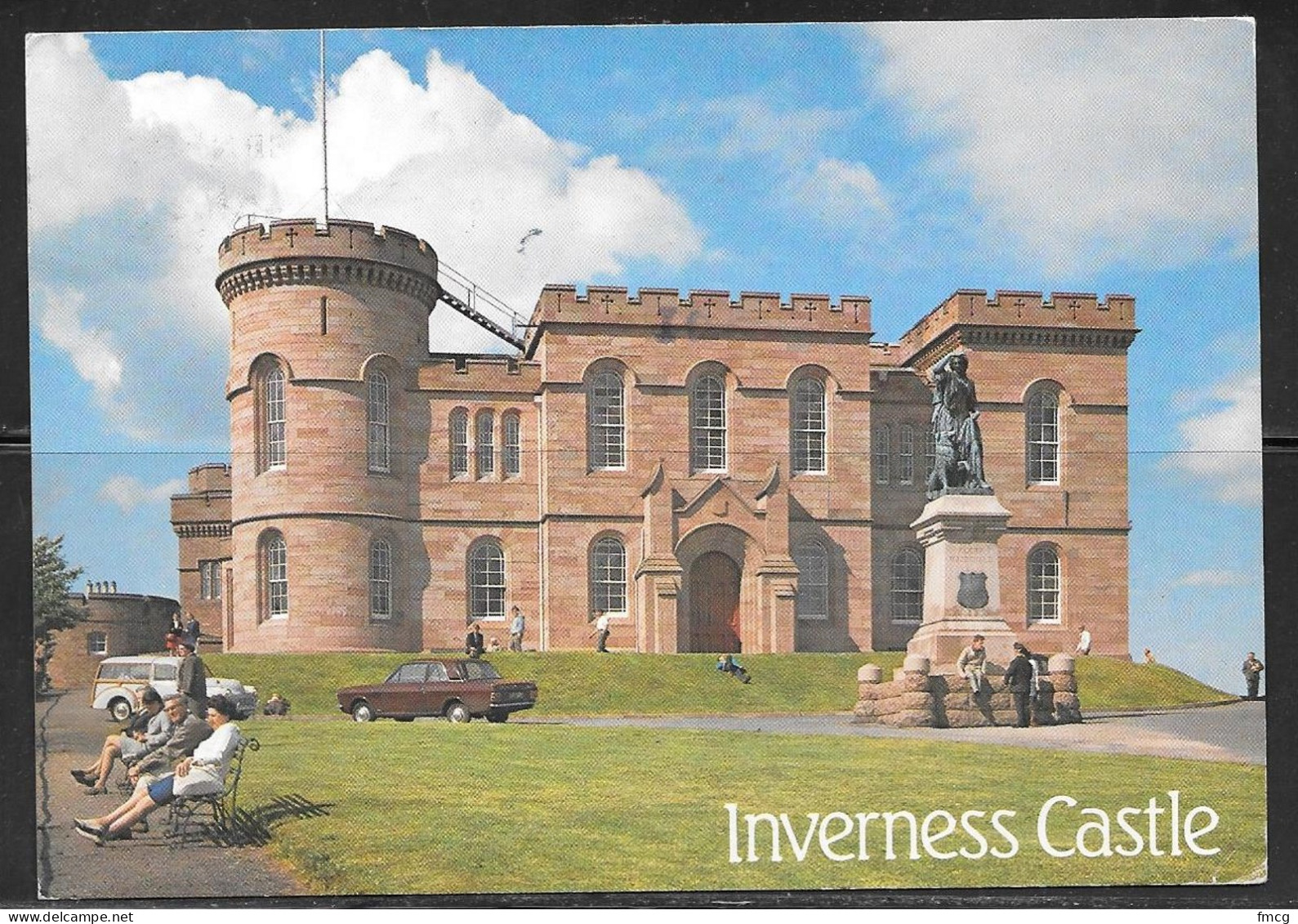 Inverness Castle, Mailed In 1989 To USA - Inverness-shire