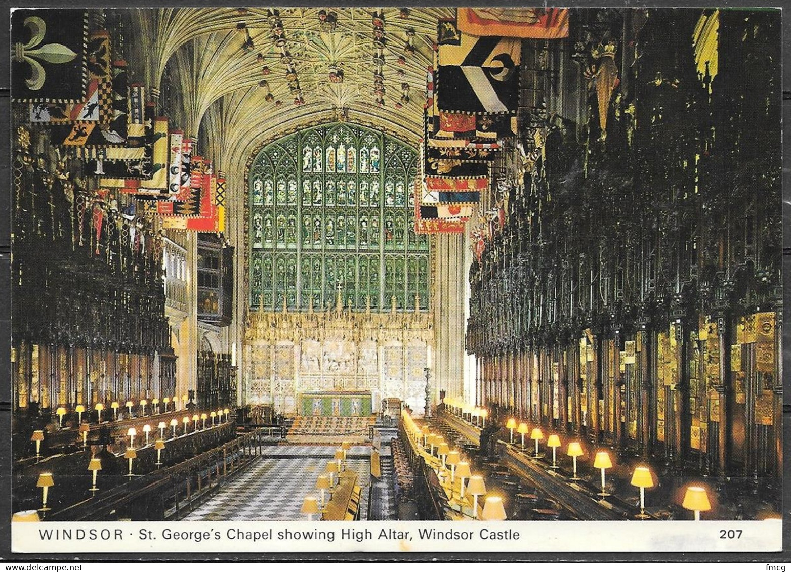 Windsor Castle, St. George's Chapel, High Altar, Unused   - Windsor Castle