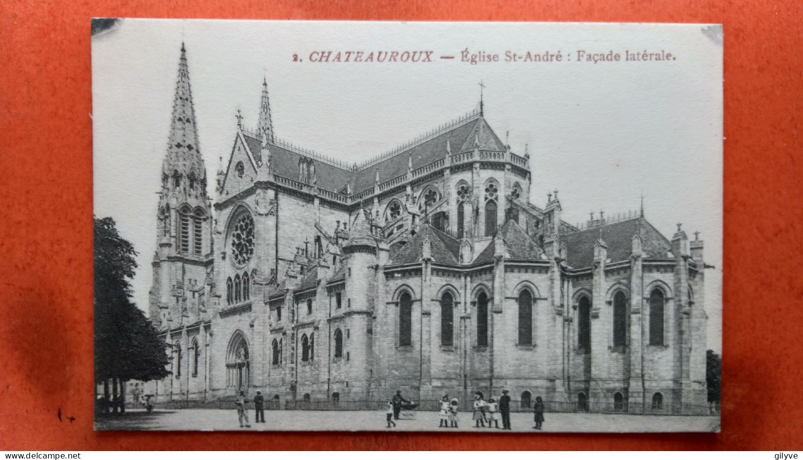 CPA (36) Châteauroux. Eglise St André.    (8A.131) - Chateauroux