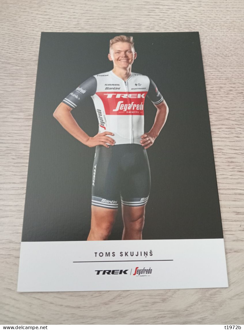 Cyclisme Cycling Ciclismo Ciclista Wielrennen Radfahren SKUJINS TOMS (Trek-Segafredo 2020) - Cycling
