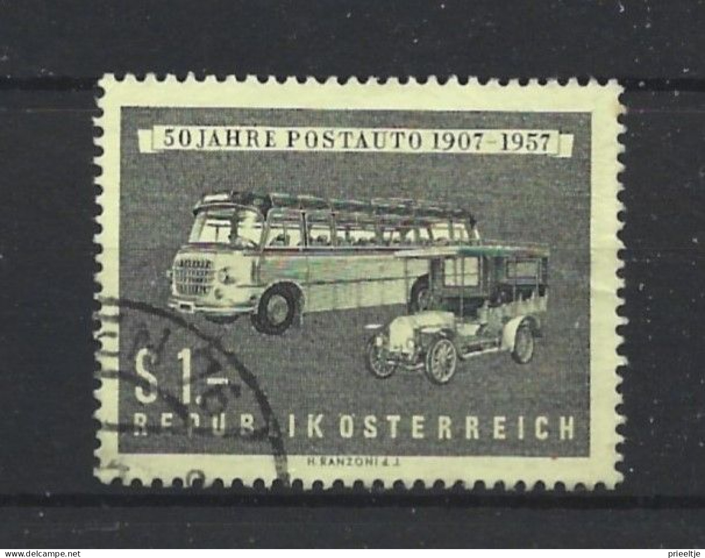 Austria - Oostenrijk 1957 50 Y. Postauto Y.T. 867 (0) - Used Stamps
