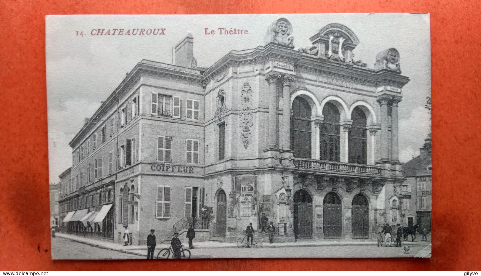 CPA (36) Châteauroux. Le Théâtre. Coiffeur  (8A.133) - Chateauroux