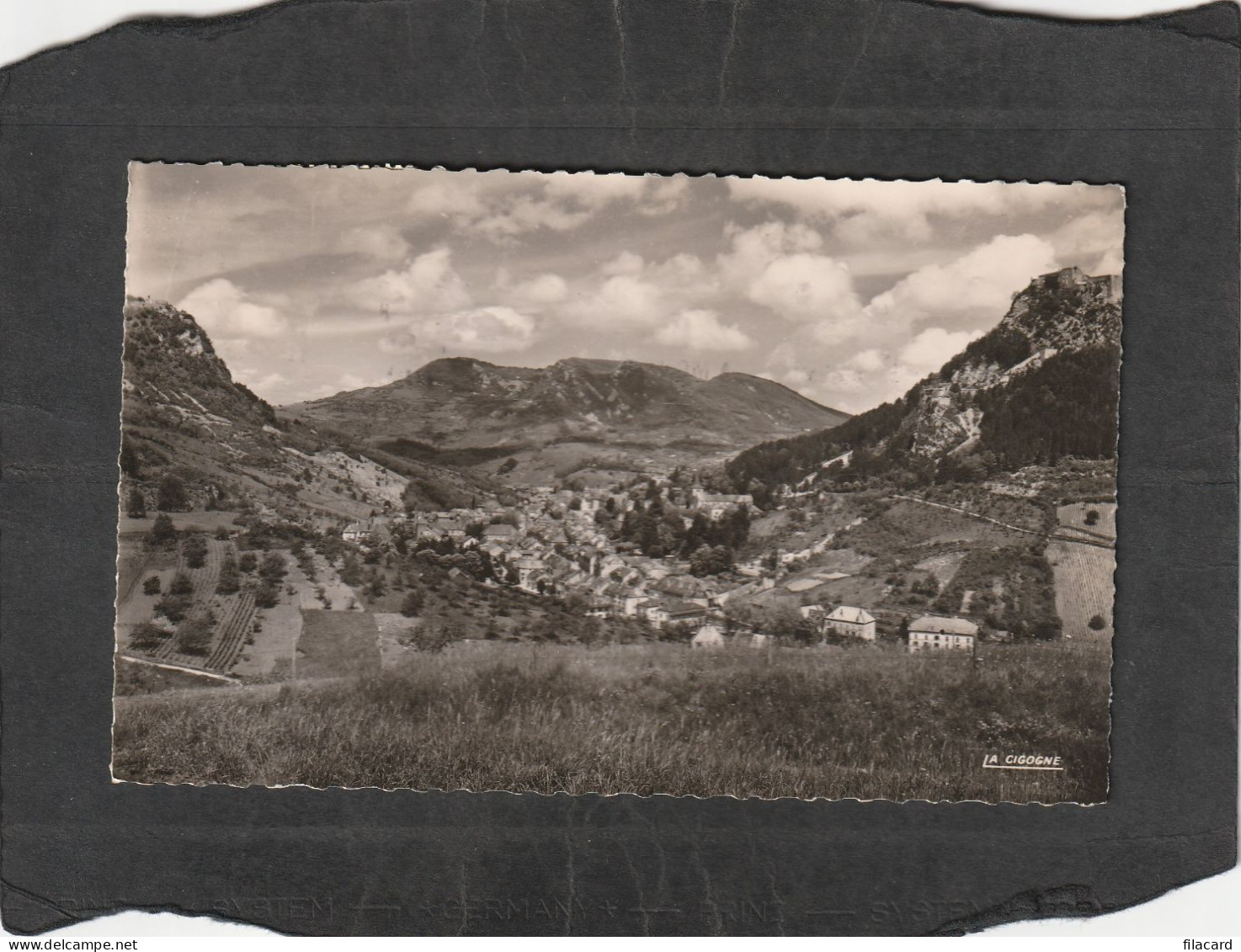129089          Francia,     Salins-les-Bains,   Vue  Generale,   VG   1958 - Arbois