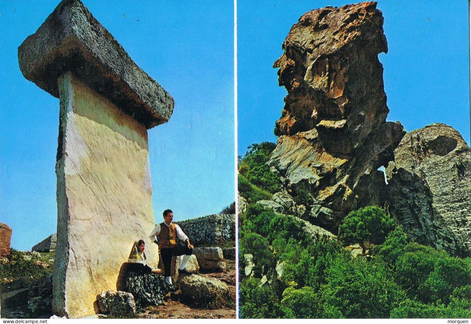 55168. Postal MERCADAL (Menorca) Baleares 1967. Vistas Monte TORO Y TAUYLA Del TREPUCó - Lettres & Documents