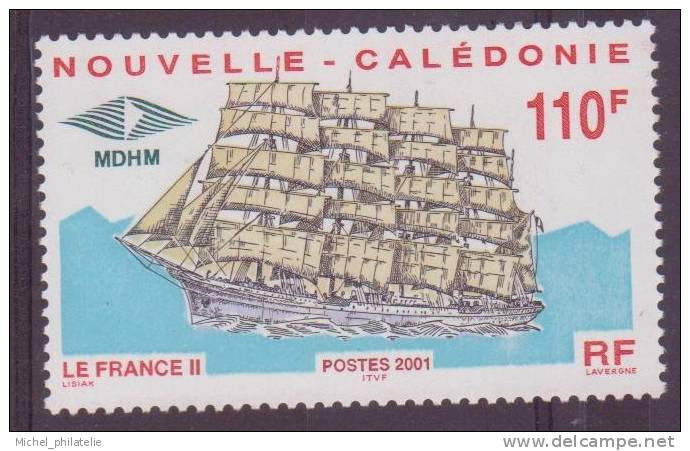 Nouvelle Calédonie - YT N° 839 ** - Neuf Sans Charnière - 2001 - Nuovi