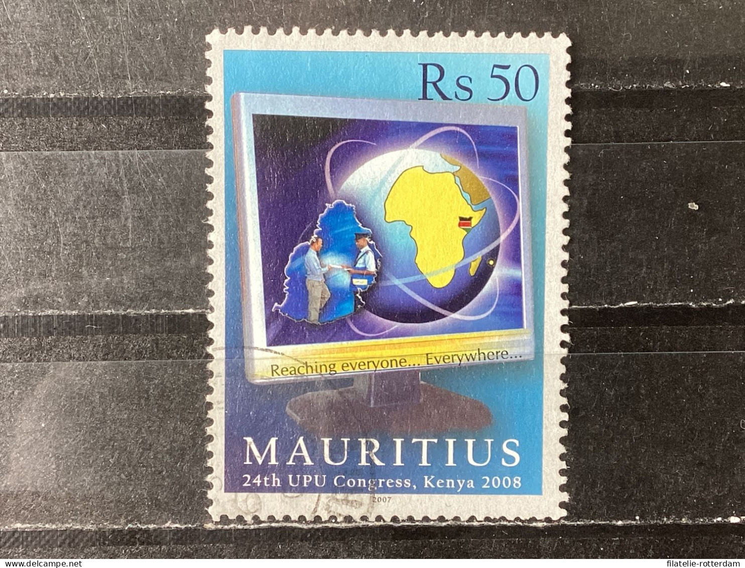 Mauritius - UPU Congress (50) 2007 - Mauritius (1968-...)