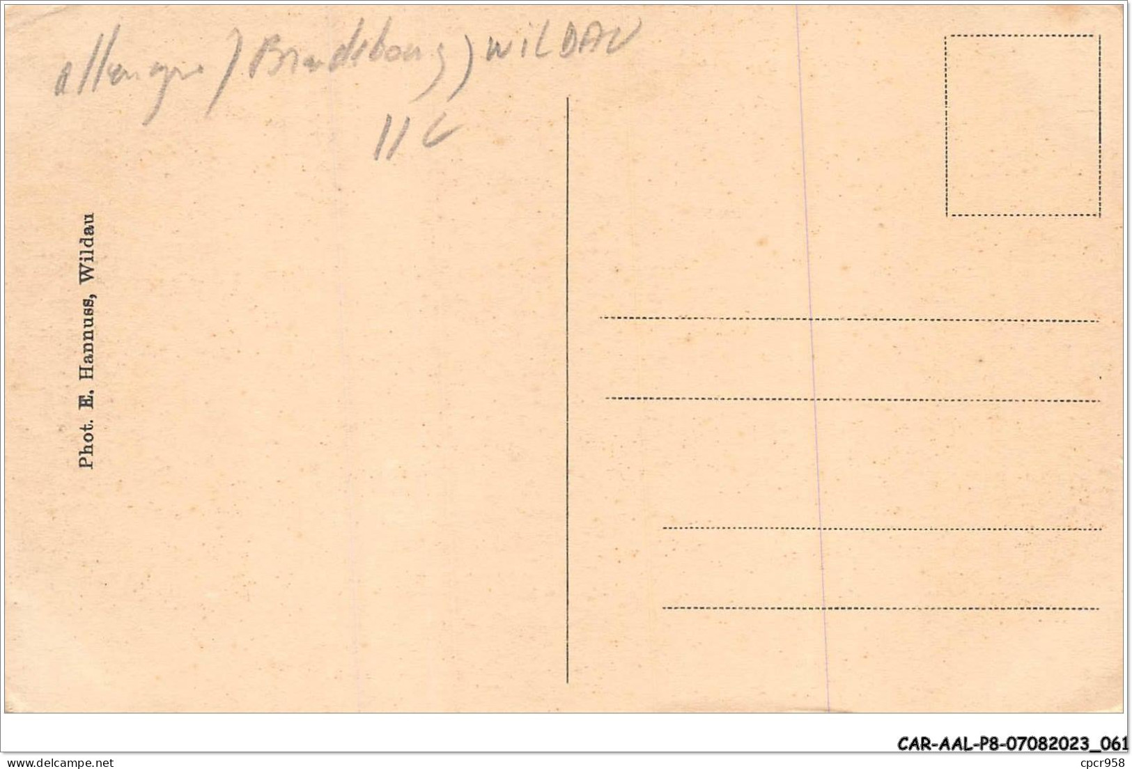 CAR-AALP8-ALLEMAGNE-0690 - Maffei-Schwartzkopff-Werke Wildau  - Wildau