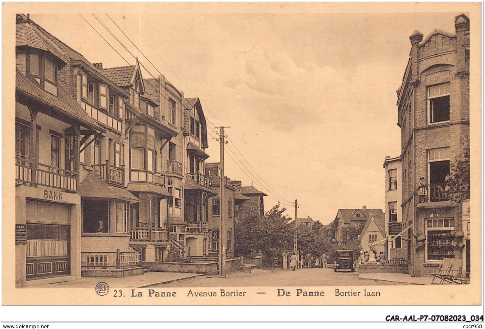 CAR-AALP7-BELGIQUE-0588 - La Panne Avenue Bortier  - De Panne