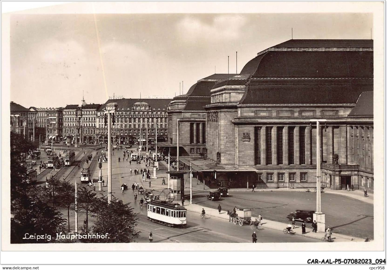 CAR-AALP5-ALLEMANGNE-0400 -  Leipzig.Hauplbahnhof - Loessnitz