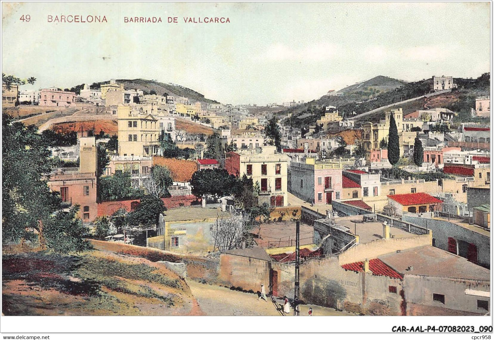 CAR-AALP4-ESPAGNE-0298 - BARCELONA, BARRIADA DE VALLCARCA - Other & Unclassified