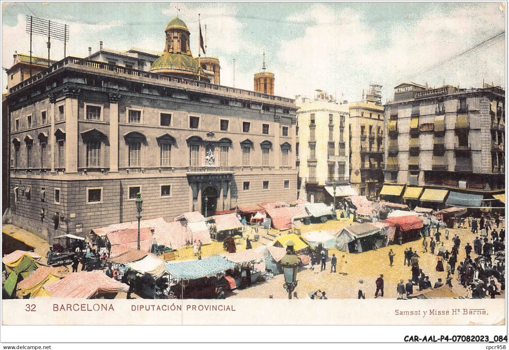 CAR-AALP4-ESPAGNE-0295 - BARCELONA, DIPUTACION PROVINCIAL  - Andere & Zonder Classificatie