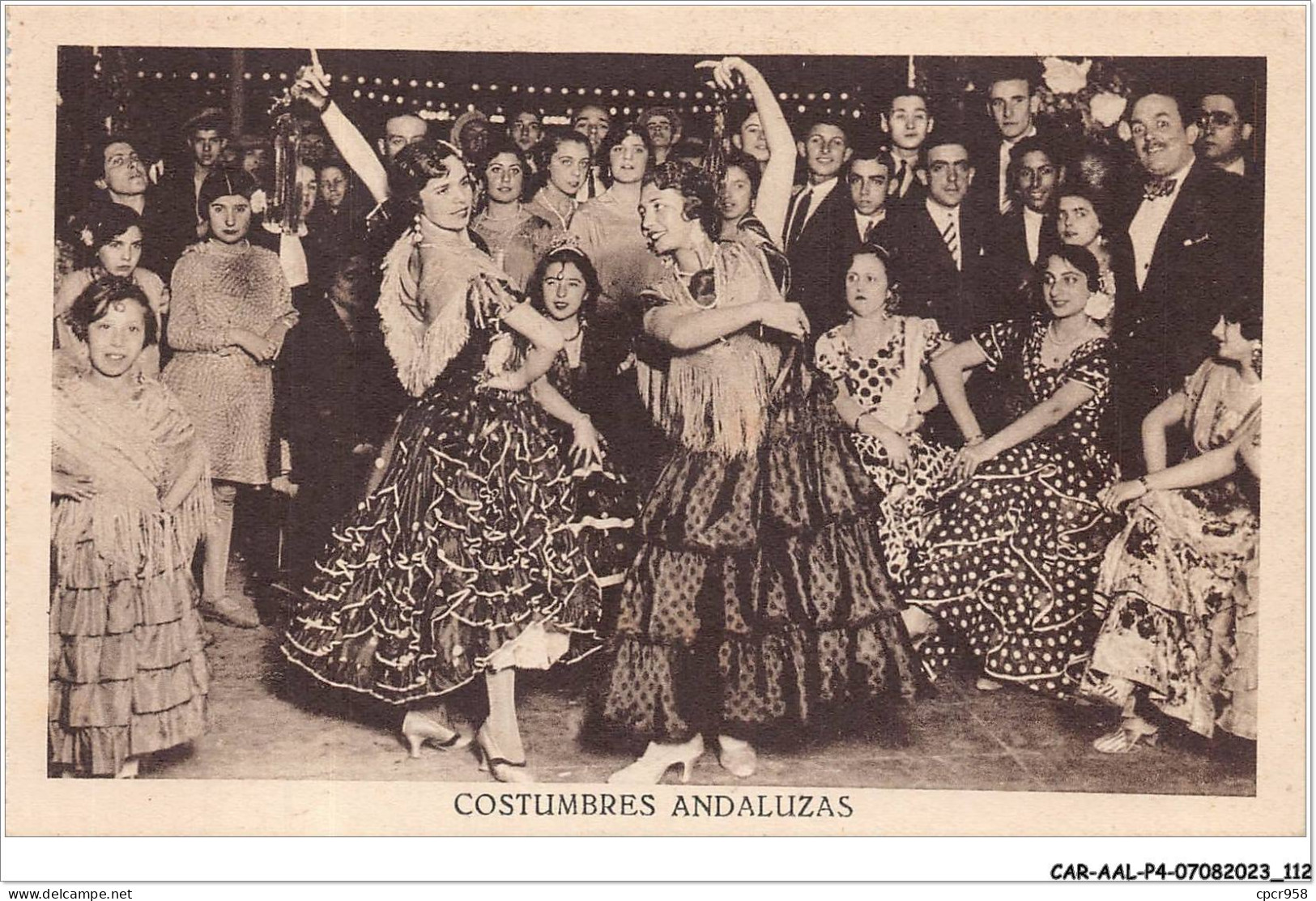 CAR-AALP4-ESPAGNE-0309 - COSTUMBRES ANDALUZAS - Other & Unclassified