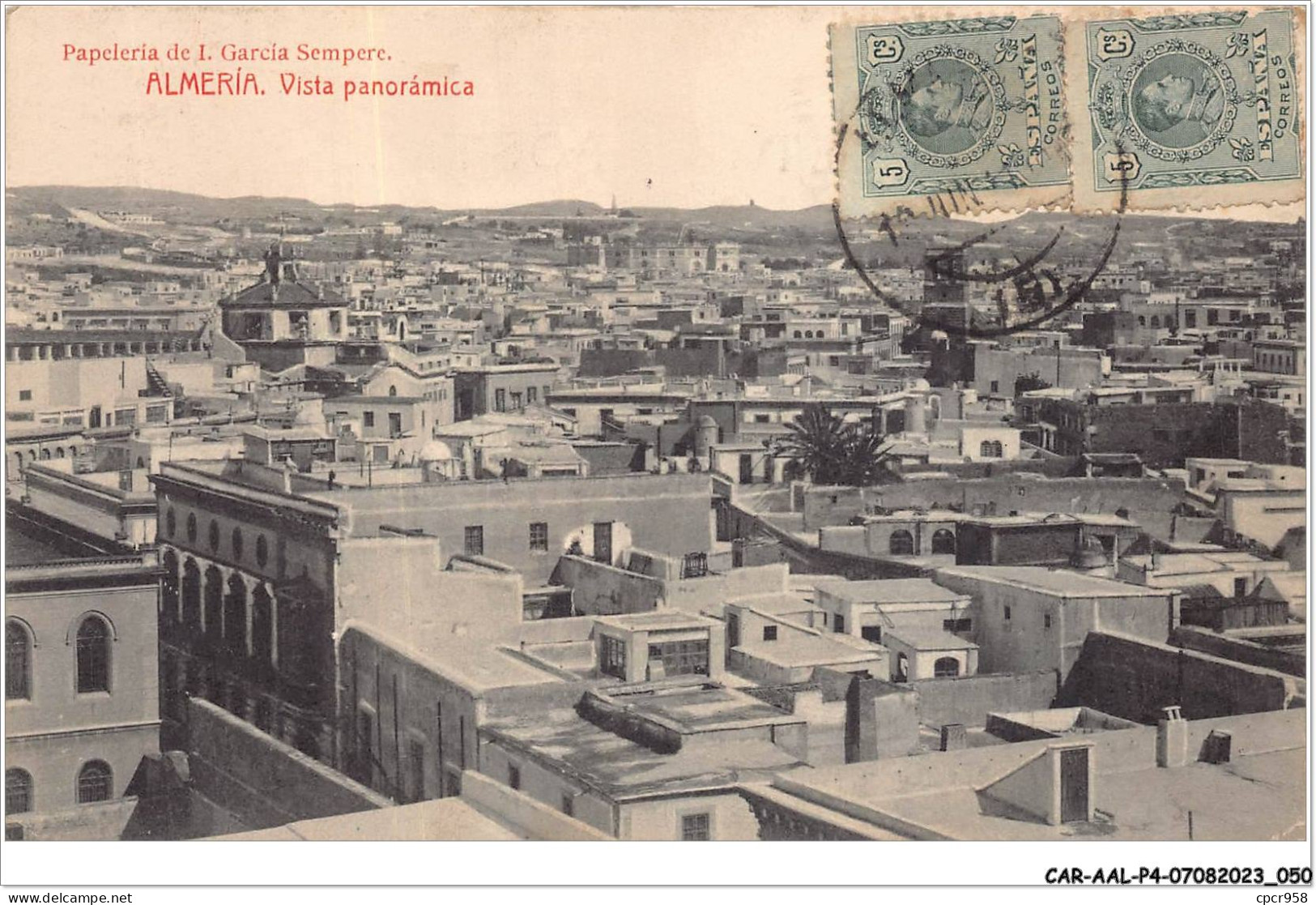 CAR-AALP4-ESPAGNE-0278 - ALMERIA.Vista Panoramica - Almería