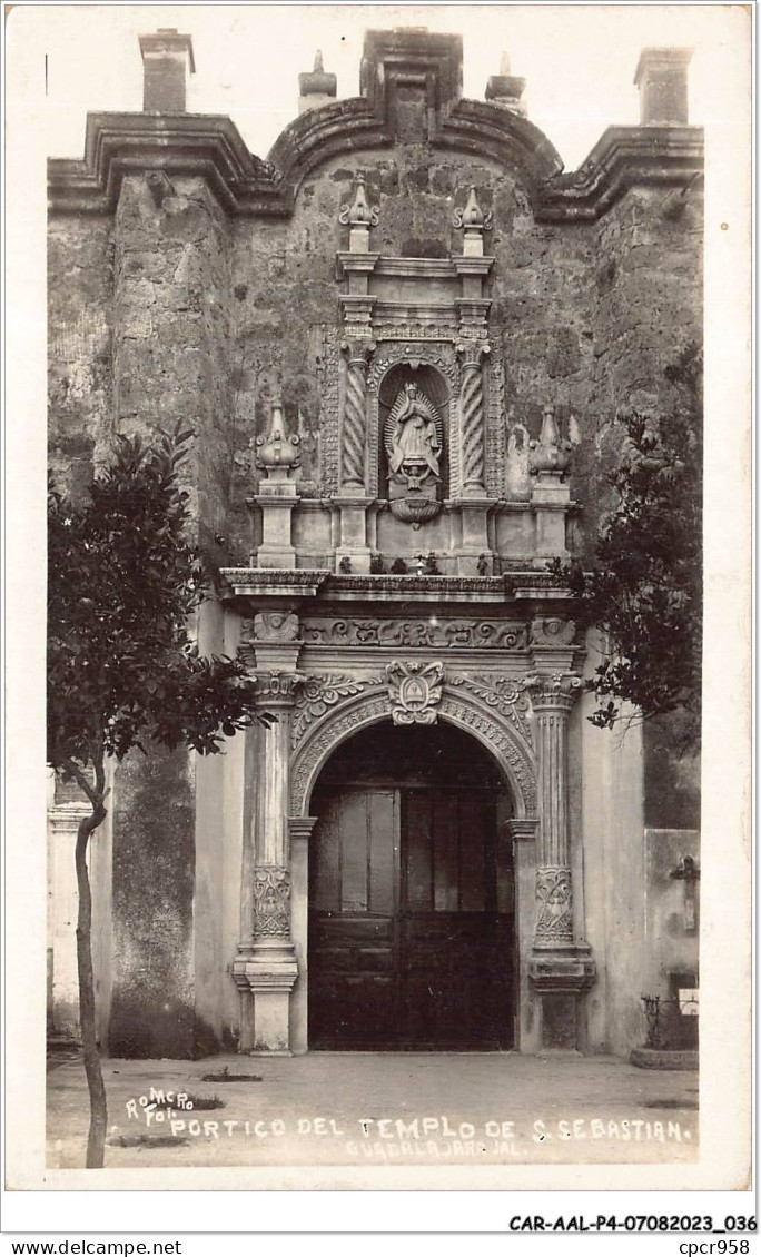 CAR-AALP4-ESPAGNE-0271 - PORTICO DEL TEMPLO DE S.SEBASTIAN  - Guadalajara