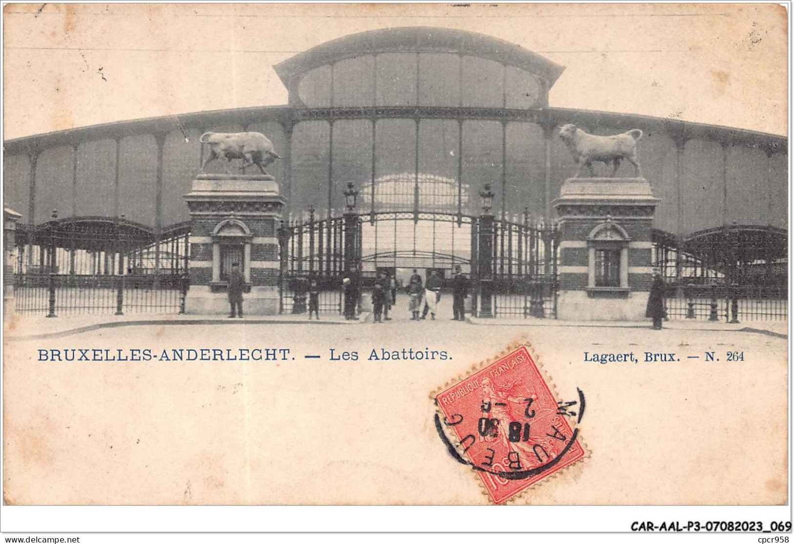 CAR-AALP3-BELGIQUE-0211 - BRUXELLES-ANDERLECHT - Les Abattoirs - Altri & Non Classificati