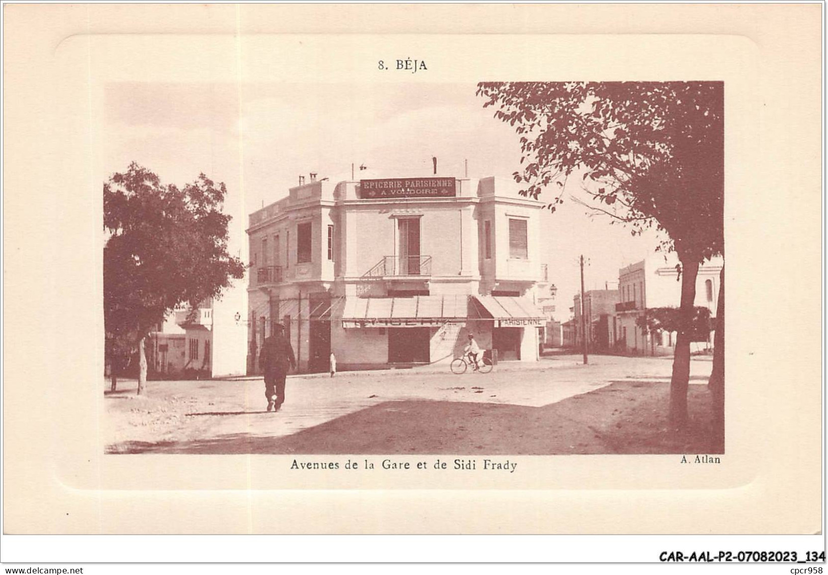 CAR-AALP2-TUNISIE-0159 - Avenue De La Gare Et De Sidi Frady - Tunisia