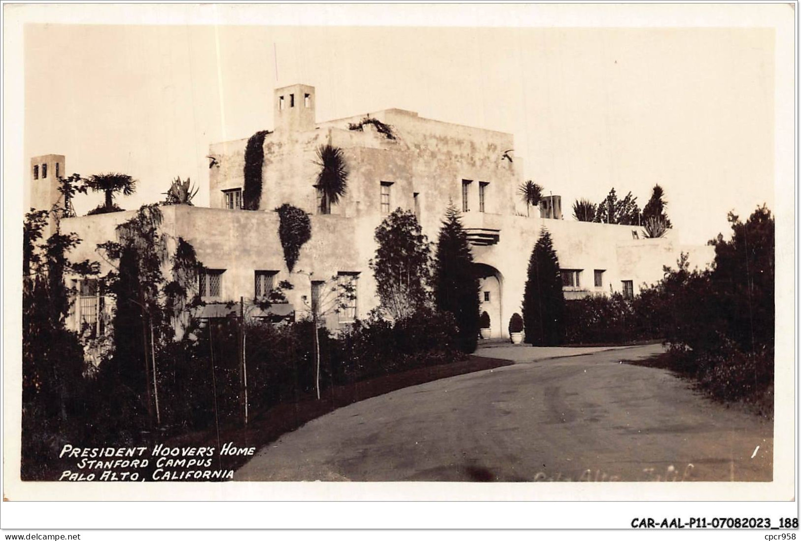 CAR-AALP11-ETAT UNI-1045 - President Hoover's Home Stanford Campus Palo Alto , California    - Sonstige & Ohne Zuordnung