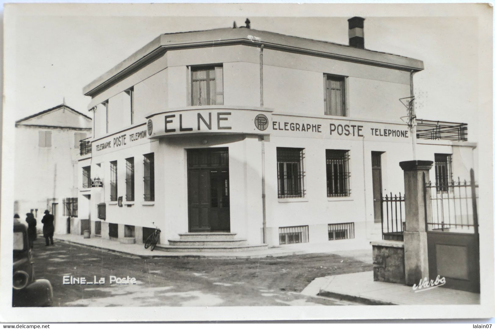 Carte Postale : 66 : ELNE : La Poste, En 1950 - Elne