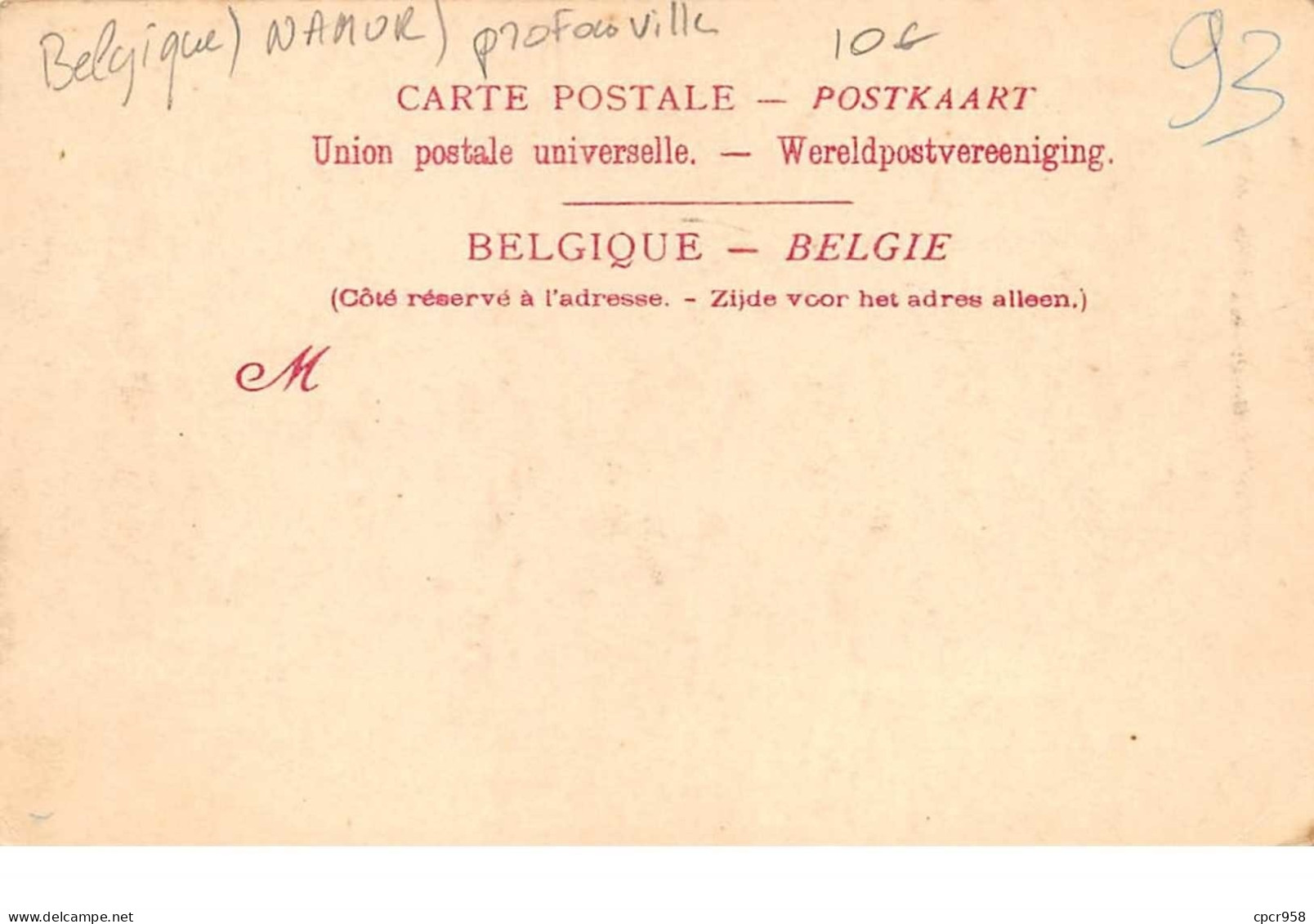 Belgique.n°58333.profondeville.la Meuse.les Environs De Lustin - Profondeville