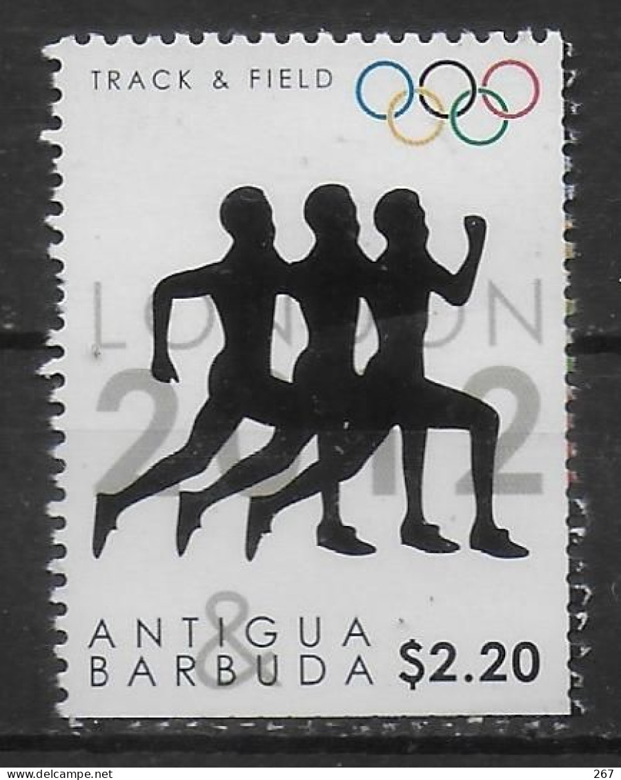 ANTIGUA  N°  * *   Jo 2012 Course - Athletics