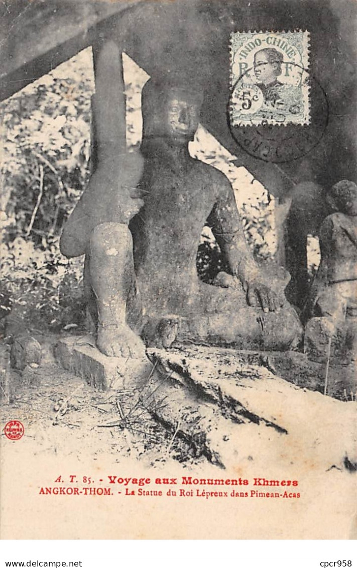 Viêt-Nam - N°65984 - Voyage Aux Monuments Khmers - Angkor-Thom - La Statue Du Roi Lépreux ... - Vietnam