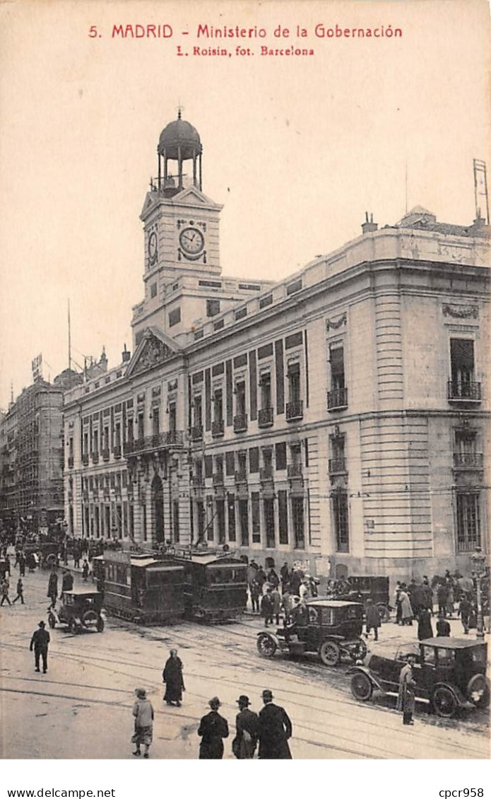 Espagne - N°65844 - Madrid - Ministerio De La Gobernacion - Madrid