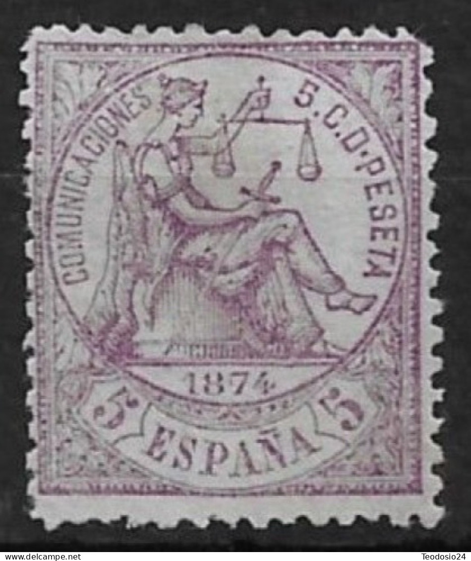 ESPAÑA 1874.-EDIFIL 144 (0) - Nuevos