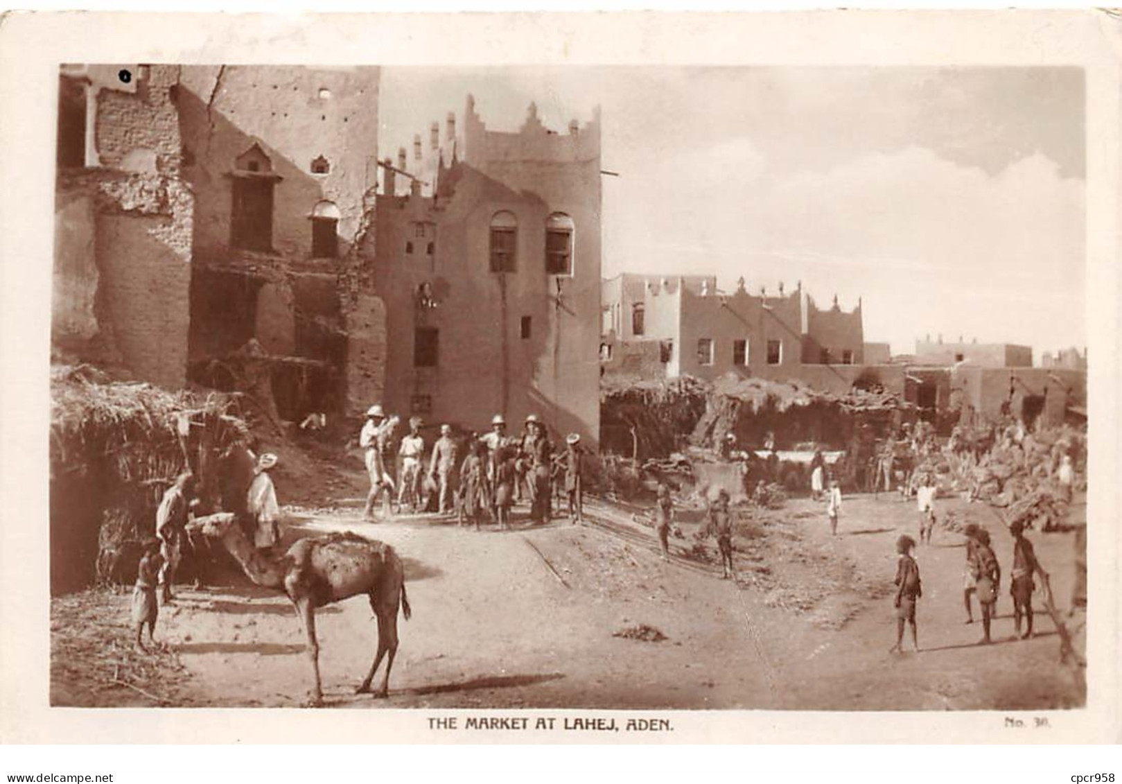 Yémen - N°65767 - The Market At Lahej Aden - Carte Photo - Yémen