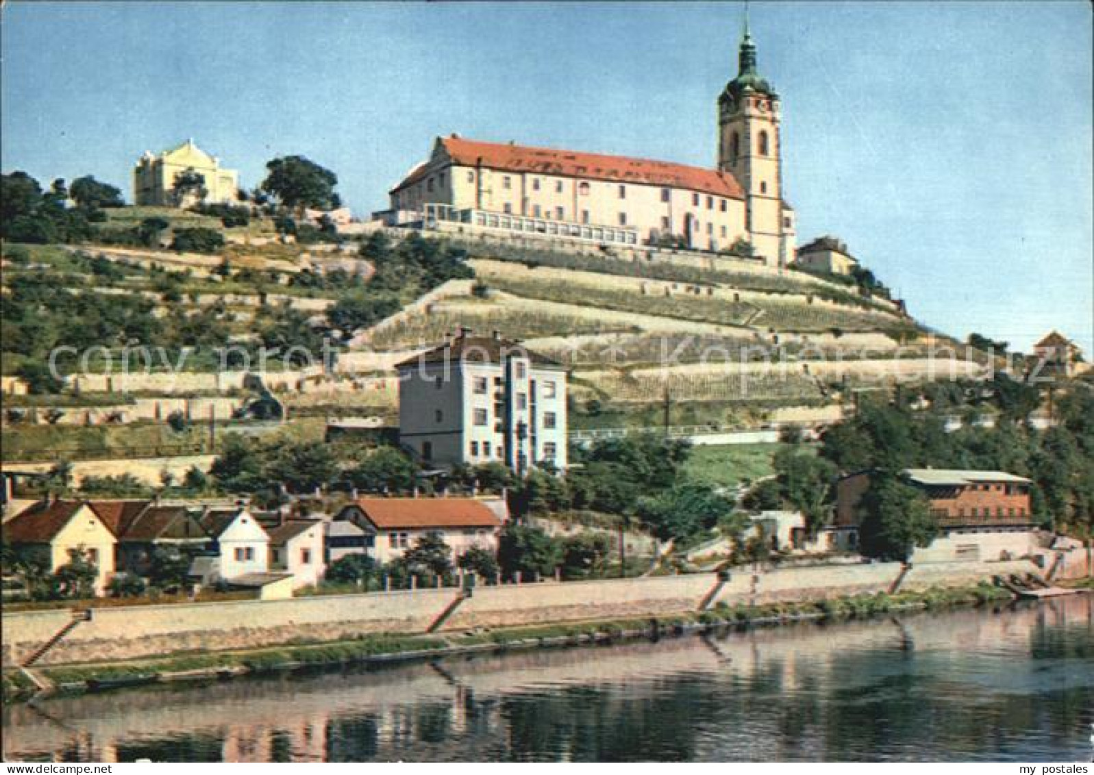 72510977 Melnik Tschechien Partie Am Fluss Melnik Tschechien - Czech Republic